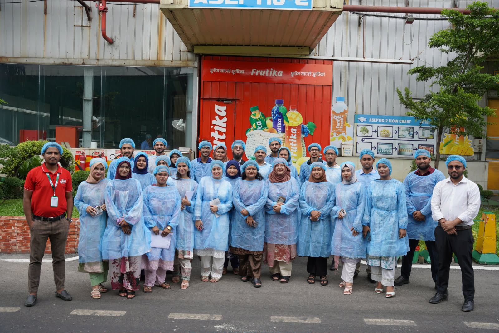Industry visit to Akij Food & Beverage Ltd.