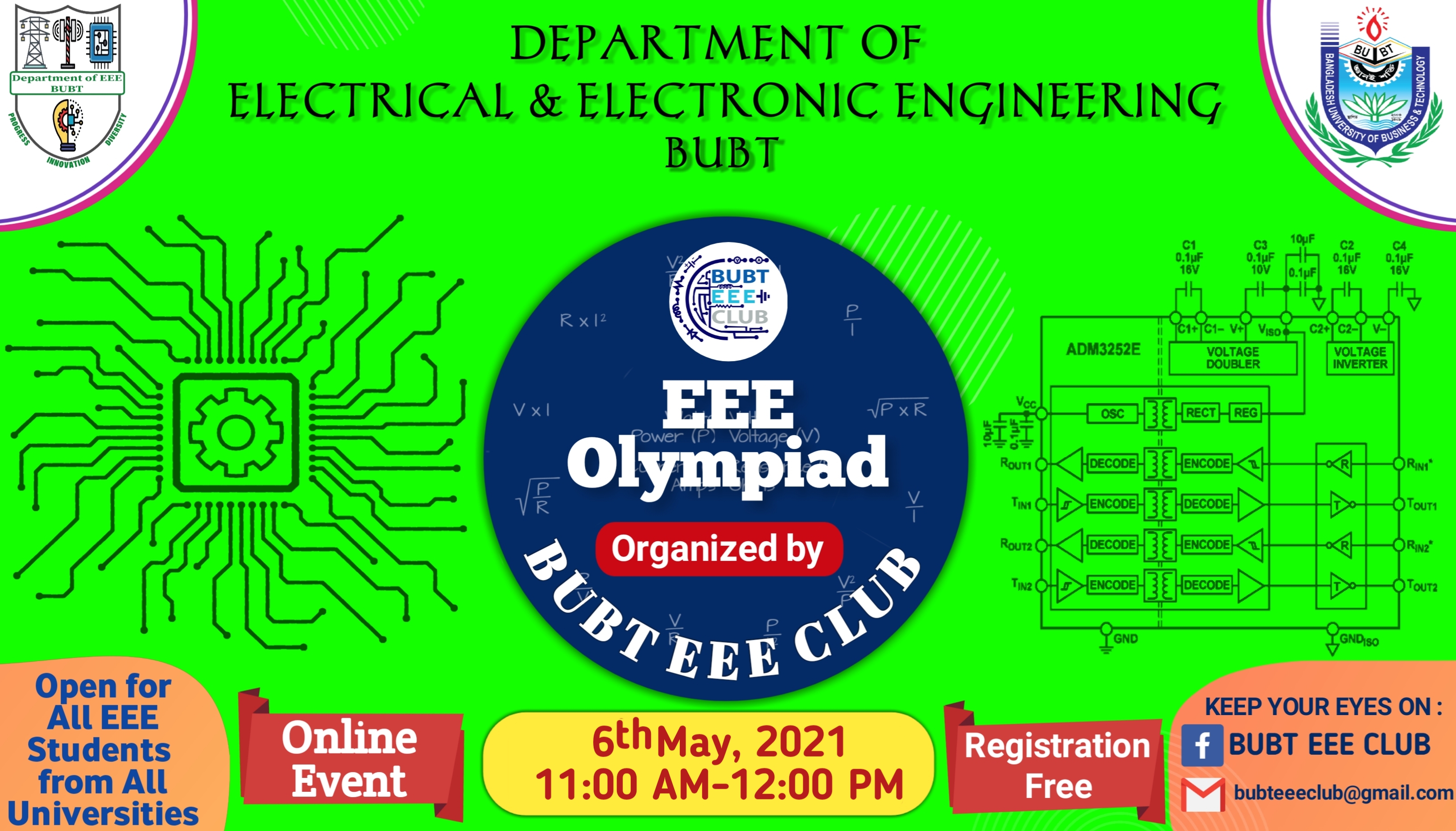 EEE Olympiad by BUBT EEE Club